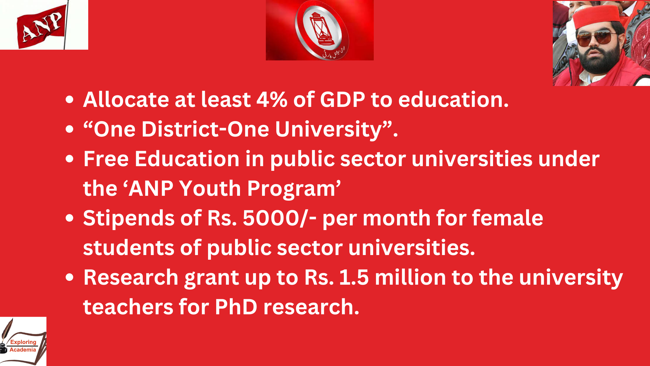 How Political Parties in Pakistan Prioritize Higher Education and Universities in their Election Manifestos