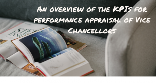 (KPIs) for effective performance appraisal of the Vice Chancellors