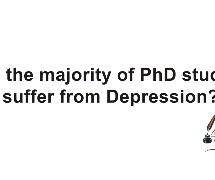 Why the majority of PhD students suffer from depression?