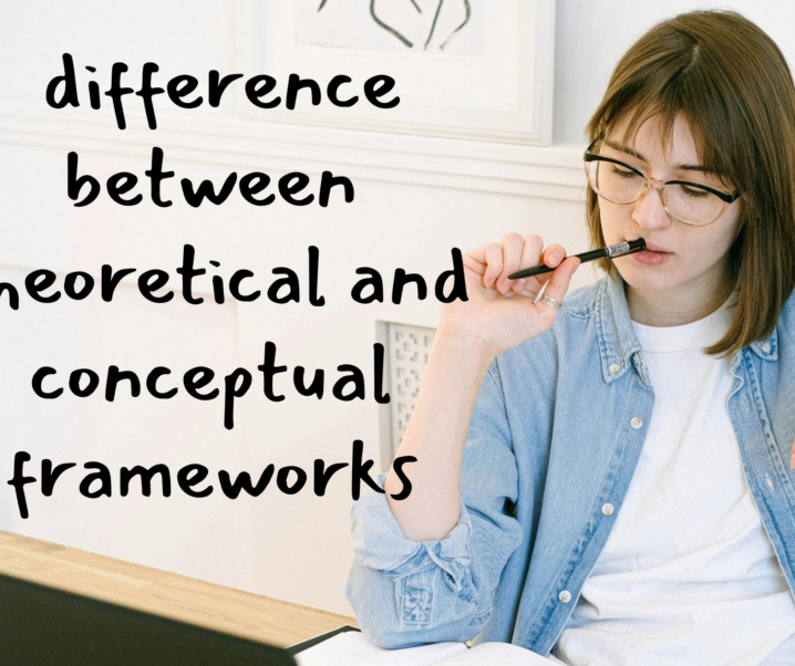 Understanding the difference between theoretical and conceptual frameworks