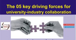 The 05 key driving forces for university-industry collaboration