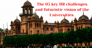 The 05 key HR challenges and futuristic vision of the Universities