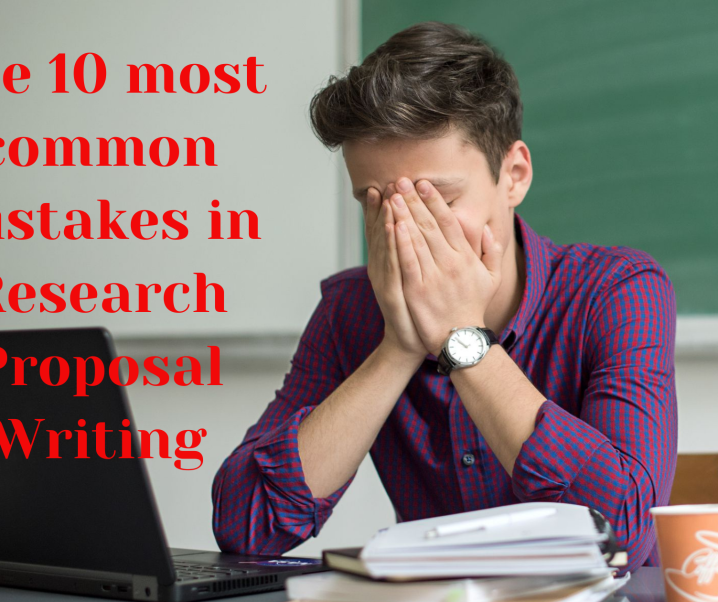 The 10 most common mistakes in Research Proposal Writing